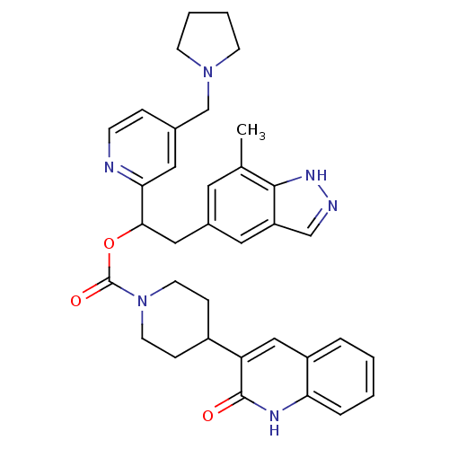 Chemical structure of BindingDB Monomer ID 50382782