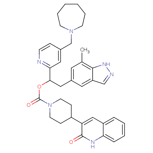 Chemical structure of BindingDB Monomer ID 50382784