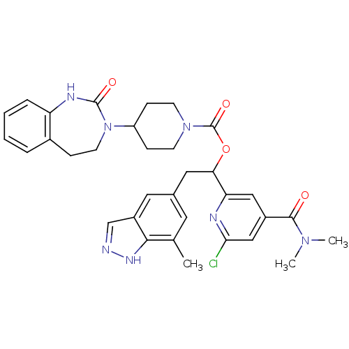 Chemical structure of BindingDB Monomer ID 50382793