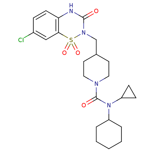Chemical structure of BindingDB Monomer ID 50382819