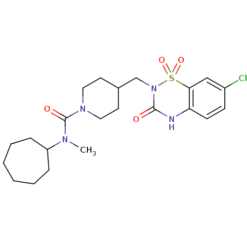 Chemical structure of BindingDB Monomer ID 50382820