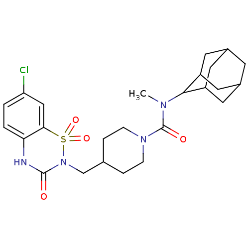 Chemical structure of BindingDB Monomer ID 50382822