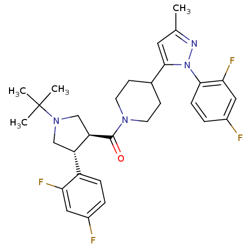 Chemical structure of BindingDB Monomer ID 50382888