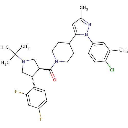 Chemical structure of BindingDB Monomer ID 50382897