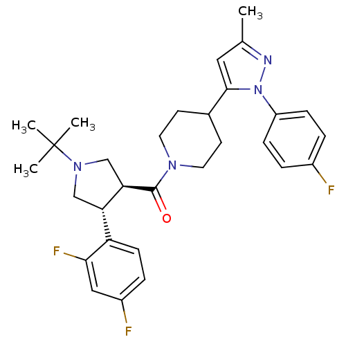 Chemical structure of BindingDB Monomer ID 50382907