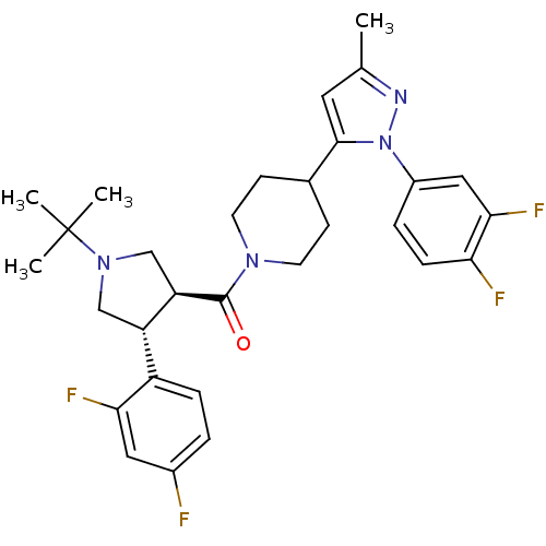Chemical structure of BindingDB Monomer ID 50382909