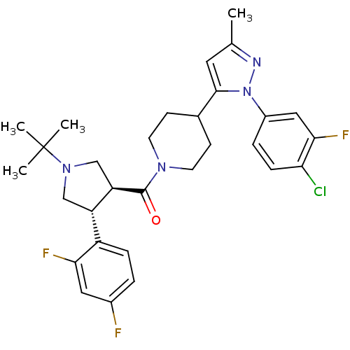 Chemical structure of BindingDB Monomer ID 50382911