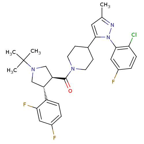 Chemical structure of BindingDB Monomer ID 50382915