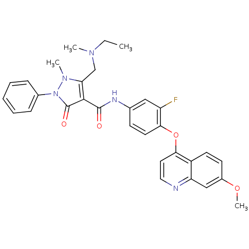 Chemical structure of BindingDB Monomer ID 50383179
