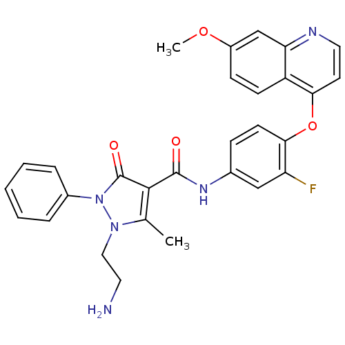 Chemical structure of BindingDB Monomer ID 50383193