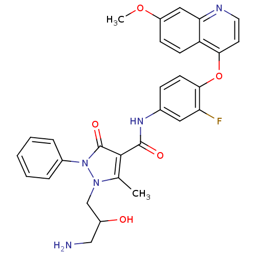 Chemical structure of BindingDB Monomer ID 50383195