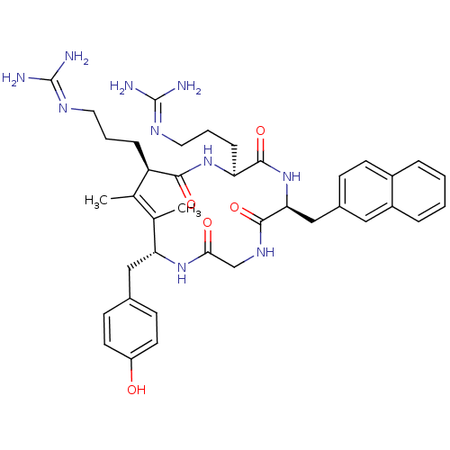 Chemical structure of BindingDB Monomer ID 50383301