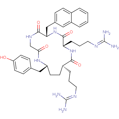Chemical structure of BindingDB Monomer ID 50383302