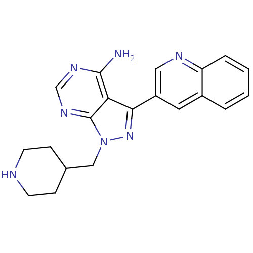 Chemical structure of BindingDB Monomer ID 50383374