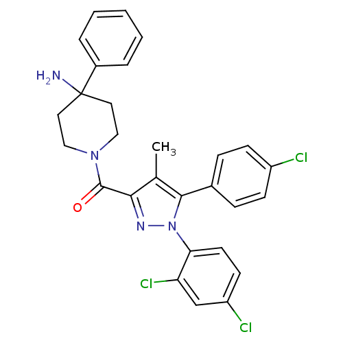 Chemical structure of BindingDB Monomer ID 50383384
