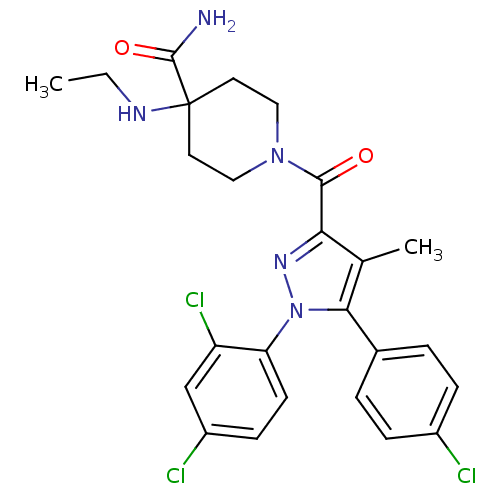 Chemical structure of BindingDB Monomer ID 50383389