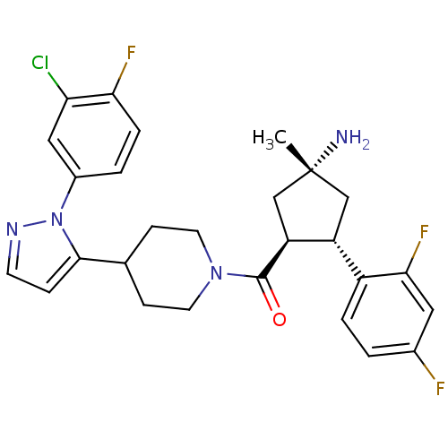 Chemical structure of BindingDB Monomer ID 50383418