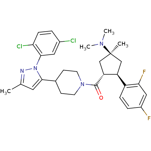 Chemical structure of BindingDB Monomer ID 50383427