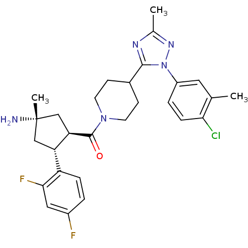 Chemical structure of BindingDB Monomer ID 50383434