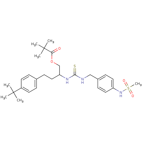 Chemical structure of BindingDB Monomer ID 50383605
