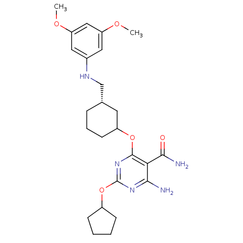 Chemical structure of BindingDB Monomer ID 50383705