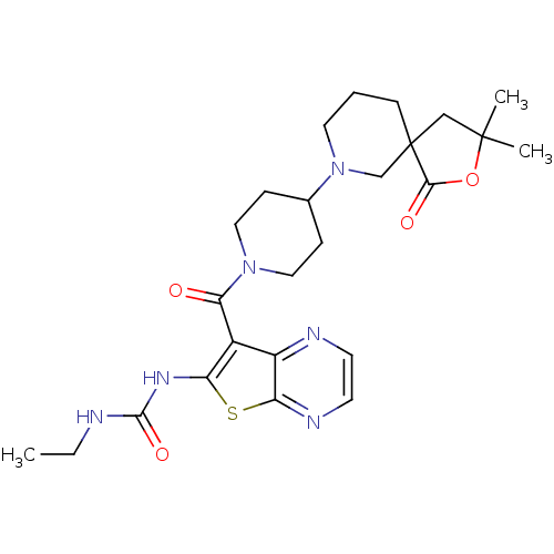 Chemical structure of BindingDB Monomer ID 50383760