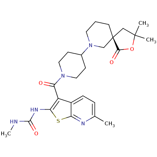 Chemical structure of BindingDB Monomer ID 50383761