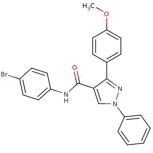 Chemical structure of BindingDB Monomer ID 50383823