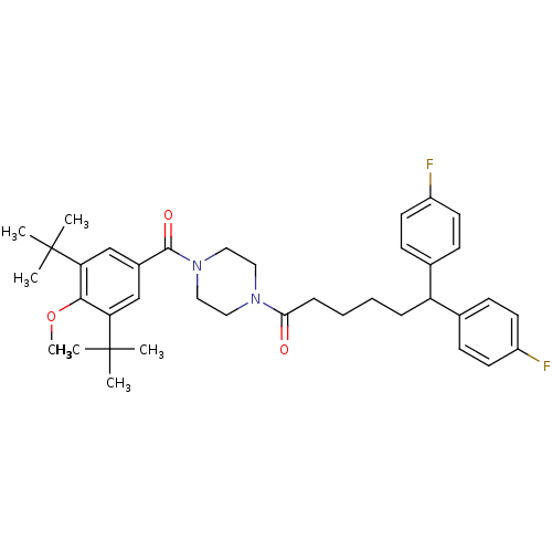 Chemical structure of BindingDB Monomer ID 50383934