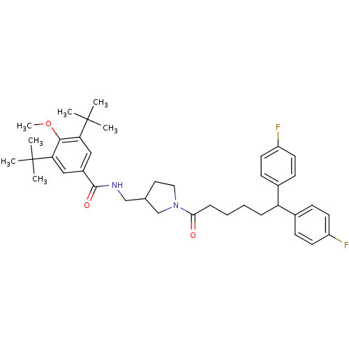 Chemical structure of BindingDB Monomer ID 50383944