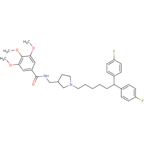Chemical structure of BindingDB Monomer ID 50383946