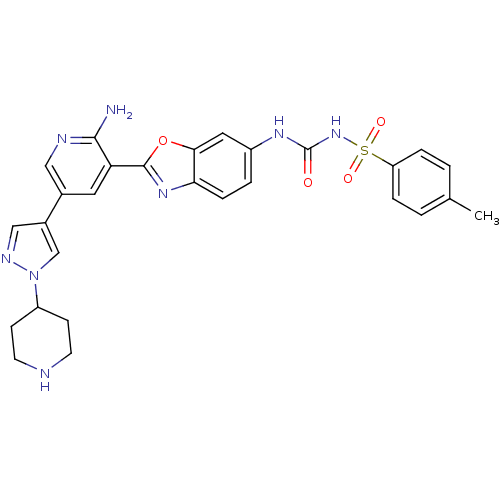 Chemical structure of BindingDB Monomer ID 50384014