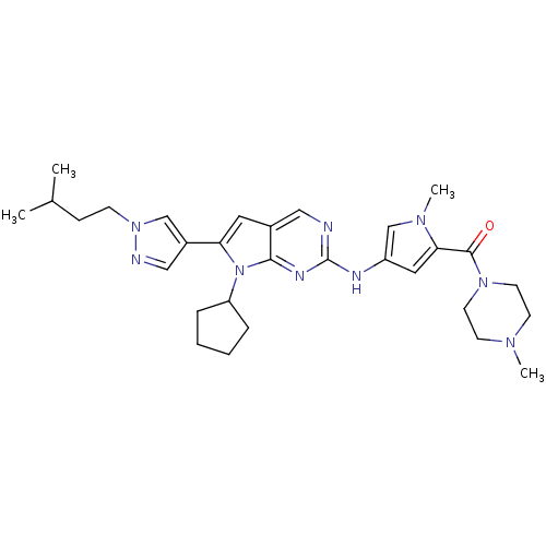 Chemical structure of BindingDB Monomer ID 50384169