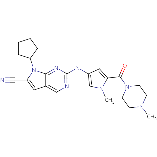 Chemical structure of BindingDB Monomer ID 50384173
