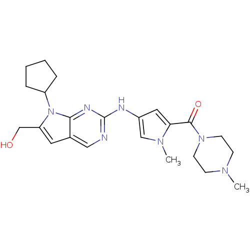 Chemical structure of BindingDB Monomer ID 50384178