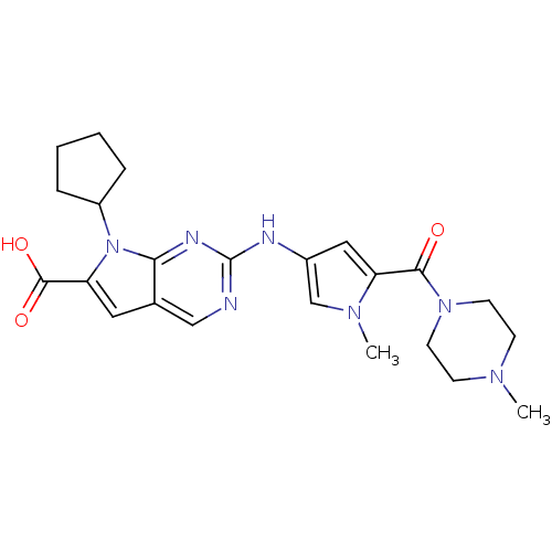 Chemical structure of BindingDB Monomer ID 50384179