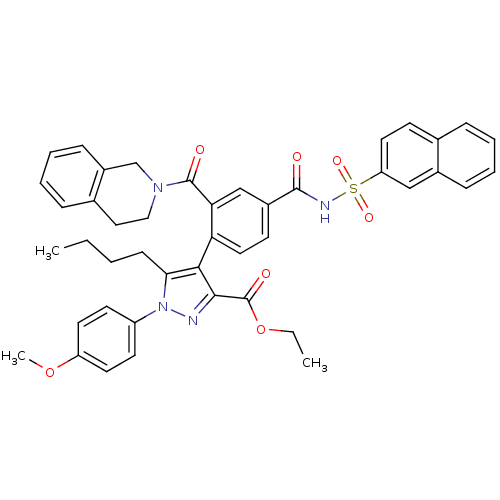 Chemical structure of BindingDB Monomer ID 50384313