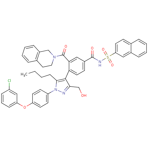 Chemical structure of BindingDB Monomer ID 50384318