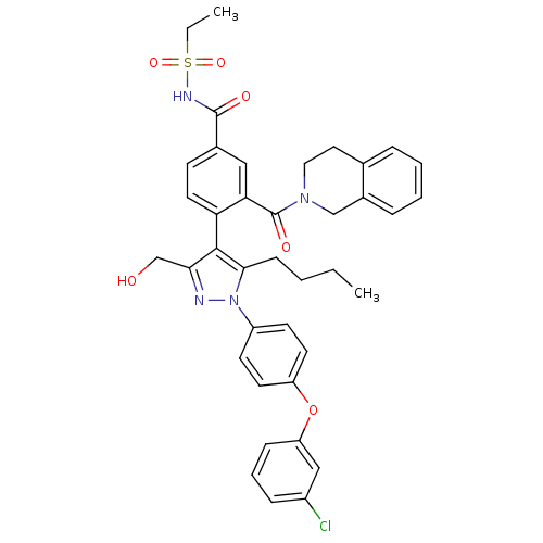 Chemical structure of BindingDB Monomer ID 50384327
