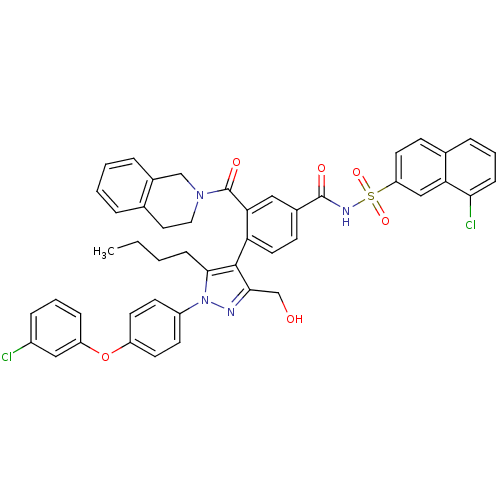 Chemical structure of BindingDB Monomer ID 50384329