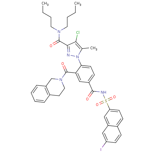 Chemical structure of BindingDB Monomer ID 50384349