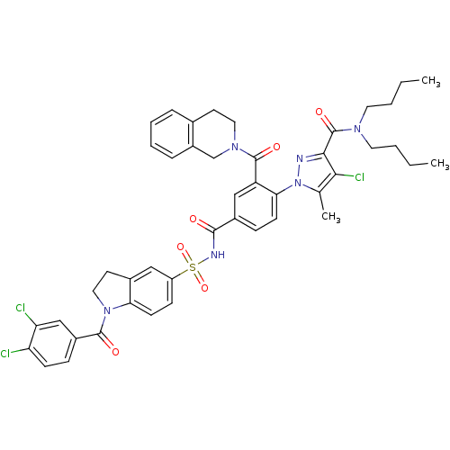 Chemical structure of BindingDB Monomer ID 50384351