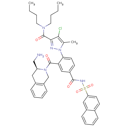 Chemical structure of BindingDB Monomer ID 50384358