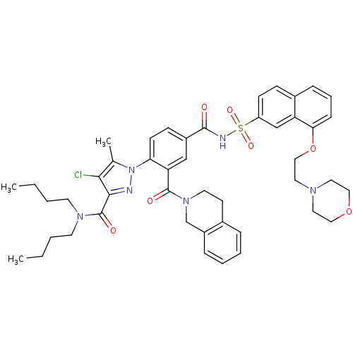 Chemical structure of BindingDB Monomer ID 50384363