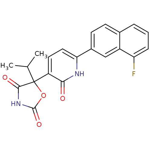 Chemical structure of BindingDB Monomer ID 50384444
