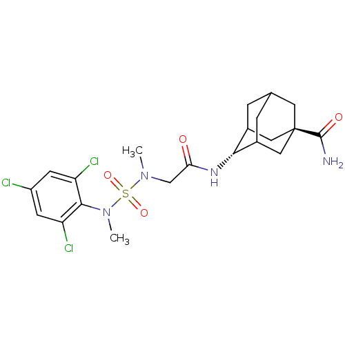 Chemical structure of BindingDB Monomer ID 50384520