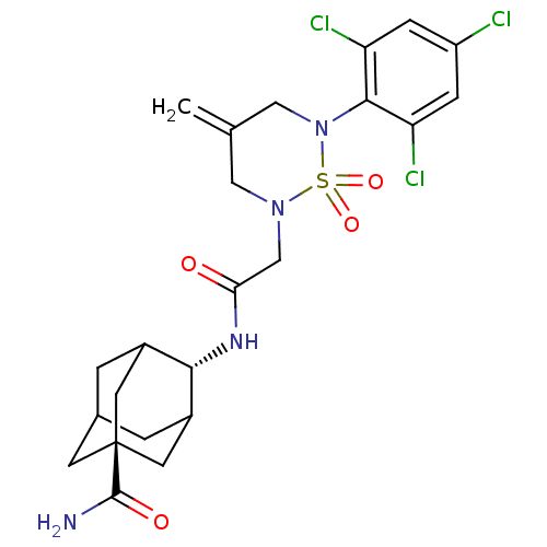 Chemical structure of BindingDB Monomer ID 50384523