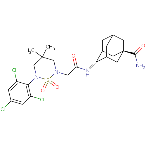 Chemical structure of BindingDB Monomer ID 50384525