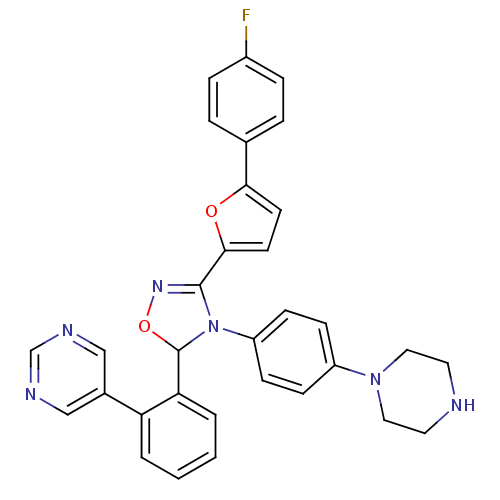 Chemical structure of BindingDB Monomer ID 50384544