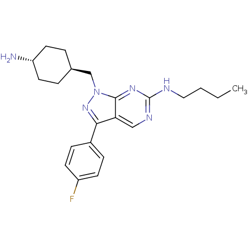 Chemical structure of BindingDB Monomer ID 50384576